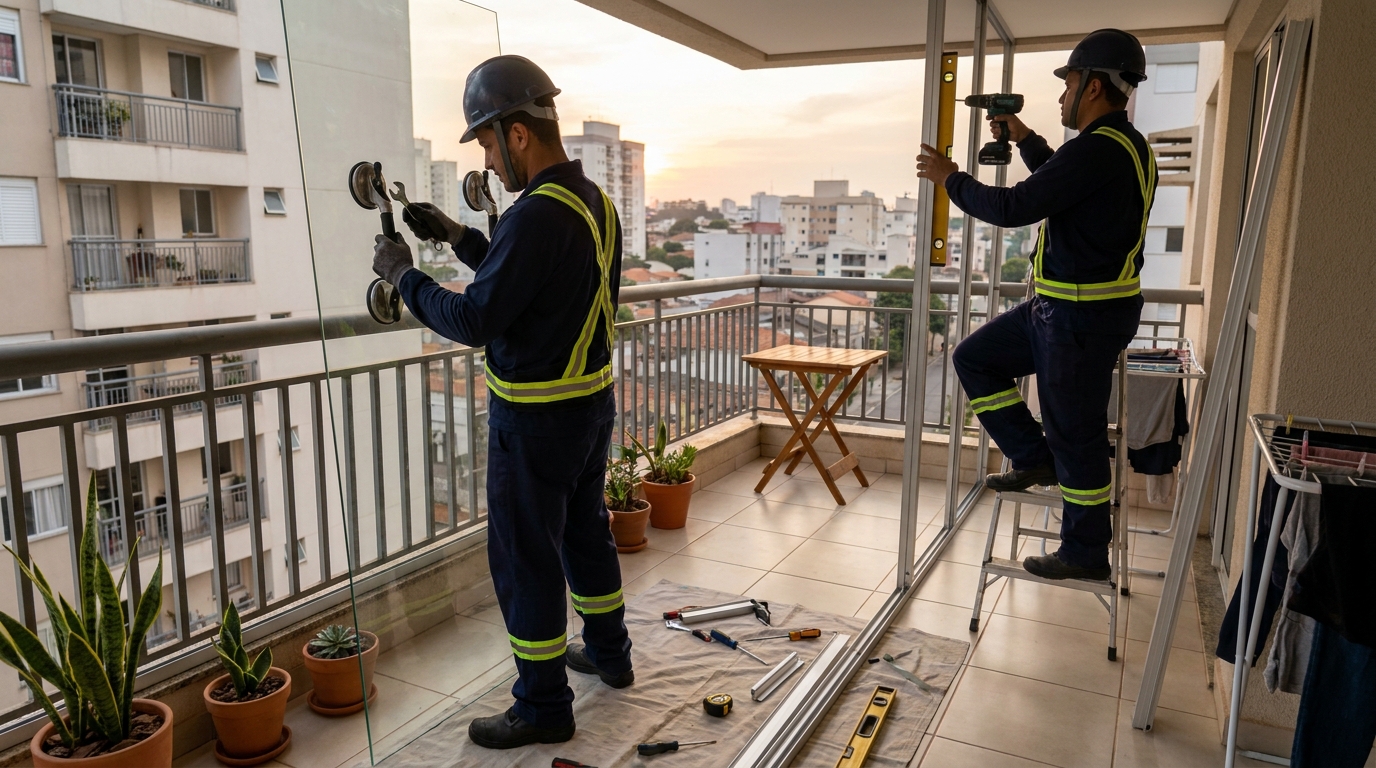Divisórias em Vidro em Boa Vista, Ponta Grossa‑PR