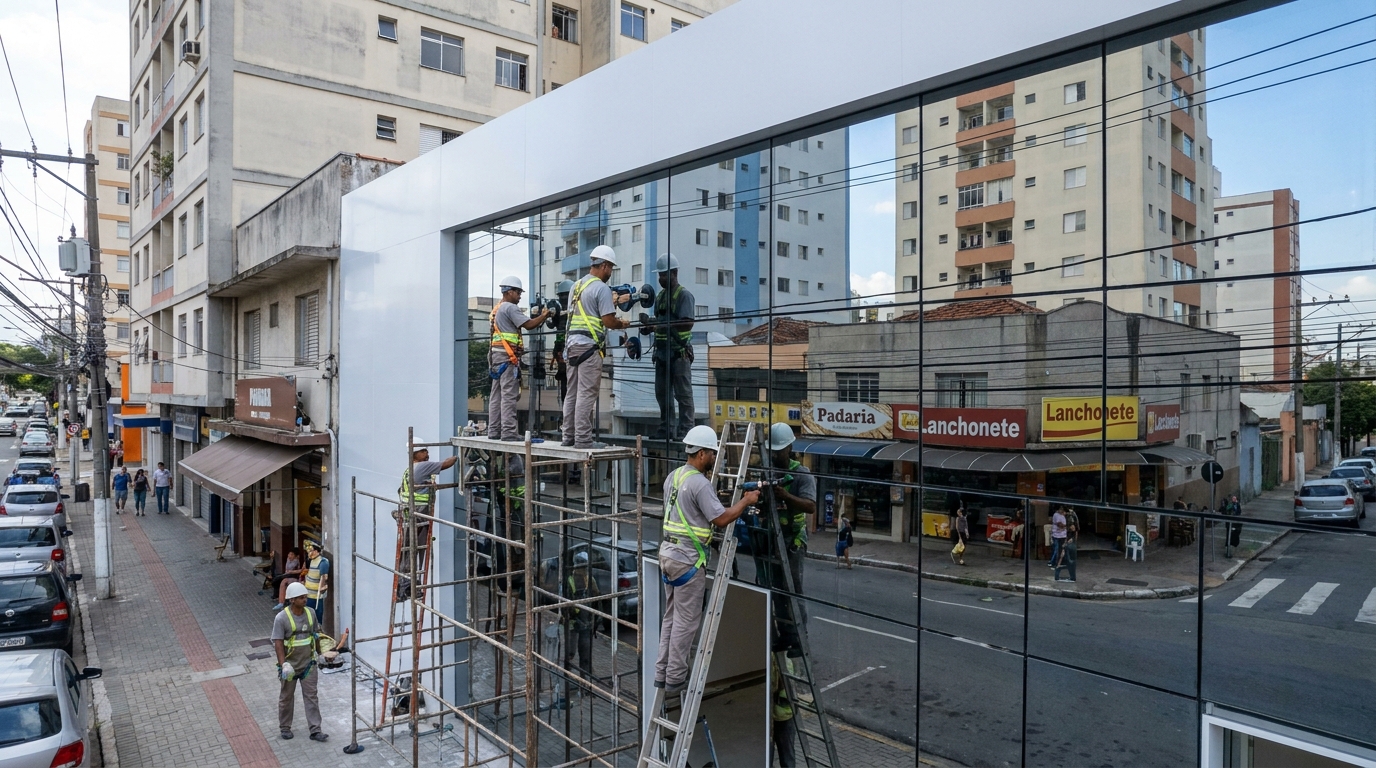 Fechamentos em Vidro em Orfãs, Ponta Grossa‑PR