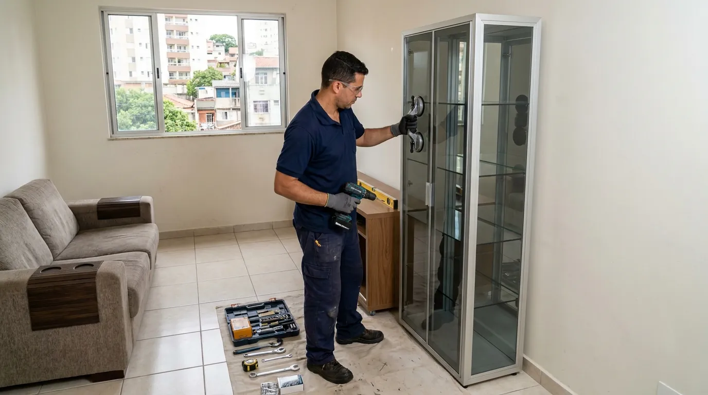 Móveis planejados em vidro em Ponta Grossa